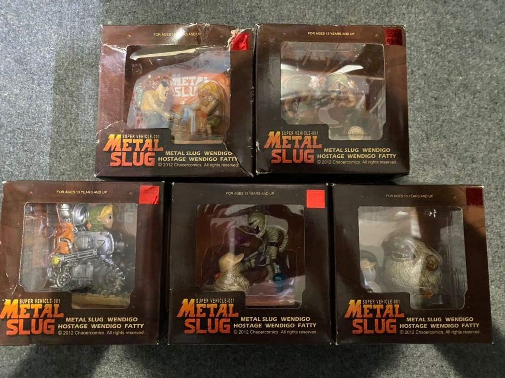 Amazon 海外限定 Snk メタルスラッグ ジオラム フィギュア 5体セット フィギュア ドール 通販