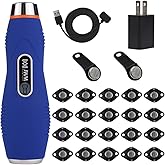 JWM iButton Guard Tour System Security Patrol Wand with Flashlight | Guard Patrol Reader with Patrol Reminder, Free Standalone and Cloud Management Software, Commercial