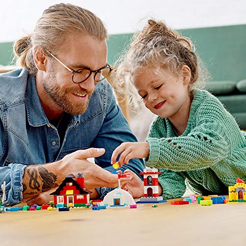 LEGO 11008 - Classic Bricks & Houses - Kinderbauspielzeug Starterset mit lustigen Bauten zur Stimulierung der… – Bild 4