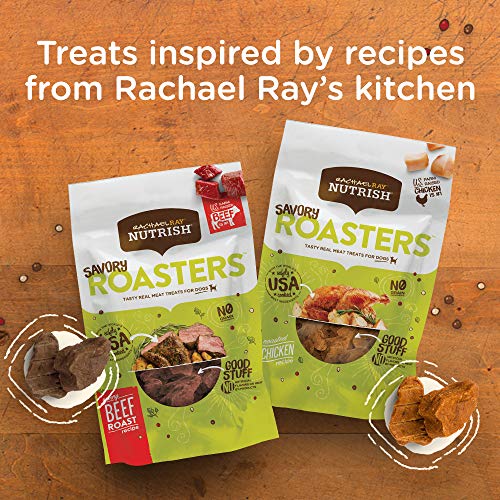 Rachael Ray Nutrish Savory Roasters Real Meat Dog Treats, Roasted
