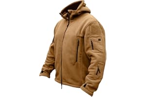 ReFire Gear Men's Warm Military Tactical Sport Fleece Hoodie Jacket