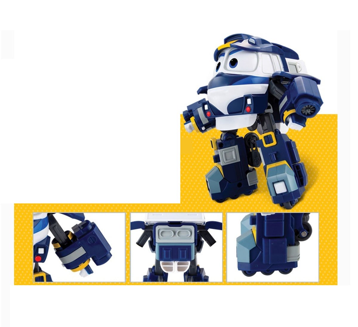 Robot Train Korean Animation Transformer Train Robot Character Kay Toy