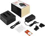 Alxum USB-C External Hard Drive Docking Station 2 Bay SATA HDD SSD Offline view 9