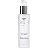 YOUN Beauty Makeup Removing Cleansing Oil by Holisitic Plastic Surgeon Dr. Anthony Youn | Hydrating Cleanser with Grape Seed, Sunflower & Rose Hip Oils | For All Skin Types, 120 ml