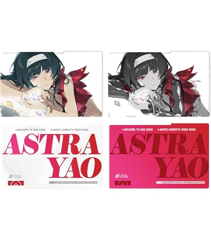Amazon.com: Zenless Zone Zero Cinema Series: Acrylic Card Inserts