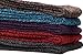 TINTAO 3 Pairs Women Winter Wool Cable Knit Crew Knee High Boot Socks,Size 5-11#W919 (Polyester Blend, Color B07)