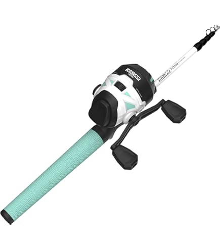 Eagle Claw PK56TS Pack-It Spin Combo Telescopic Rod (1 Piece) (Pack of 2), Spinning Combos