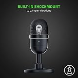 Razer Seiren Mini USB Condenser Microphone for Streaming Black view 6