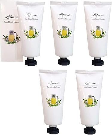 Amazon ５本セット Lefune ハンド ネイルクリーム レモンの香り Hand Nail Cream 100ml 株式会社エバーメイト ハンドクリーム ハンドローション