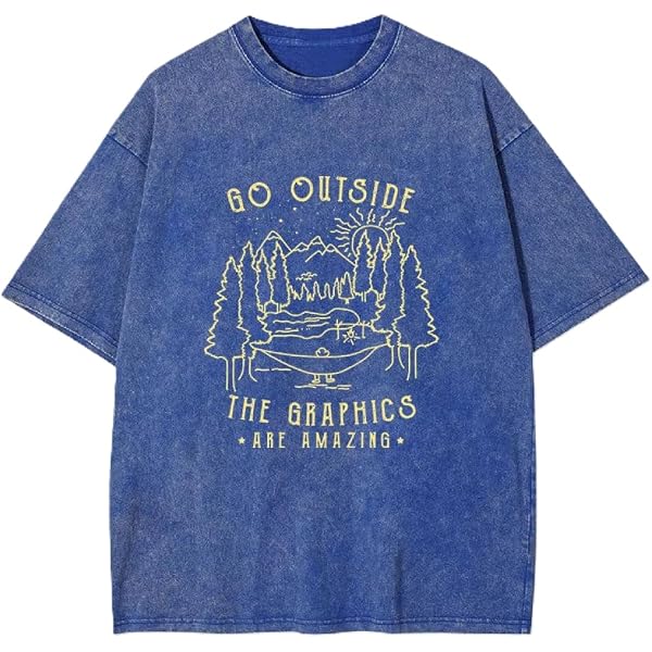 CHERRYKITTEN Y2K Oversized Graphic Tee For Women | Vintage Acid Wash Short Sleeve T-Shirt, Streetwear Unisex Tops - View #7