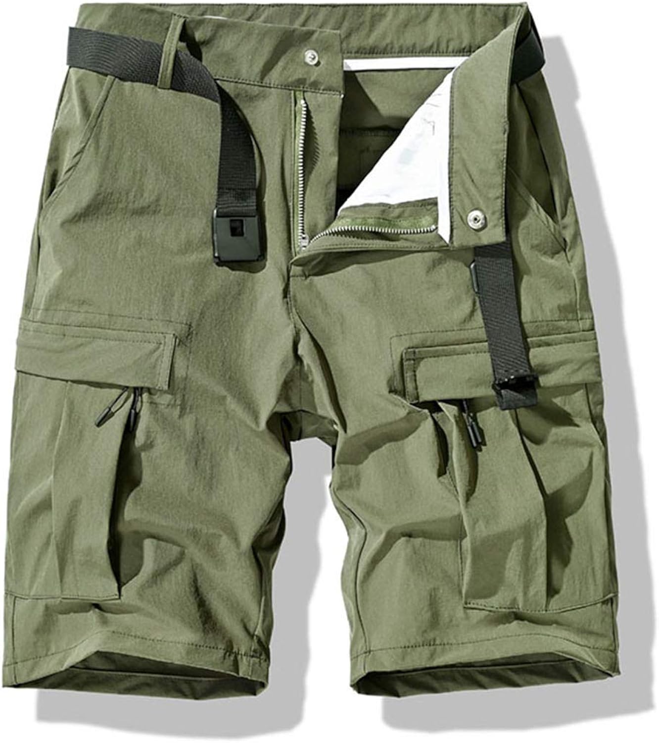 Ufehaho Mens Cargo Shorts Relaxed Fit Casual Clothing