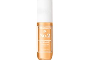 MCoBeauty - Fragrance Mist No.2 – Light Body Mist and Hair Perfume with Pistachio, Sandalwood, Caramel and Vanilla - Gifts for Women, Feminine Spray, Self Care Gifts for Women - 90ml Bottle
