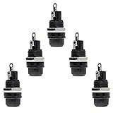 Yoiilnz 5 Pcs Panel Mounted 5x20mm Screw Cap Fuse