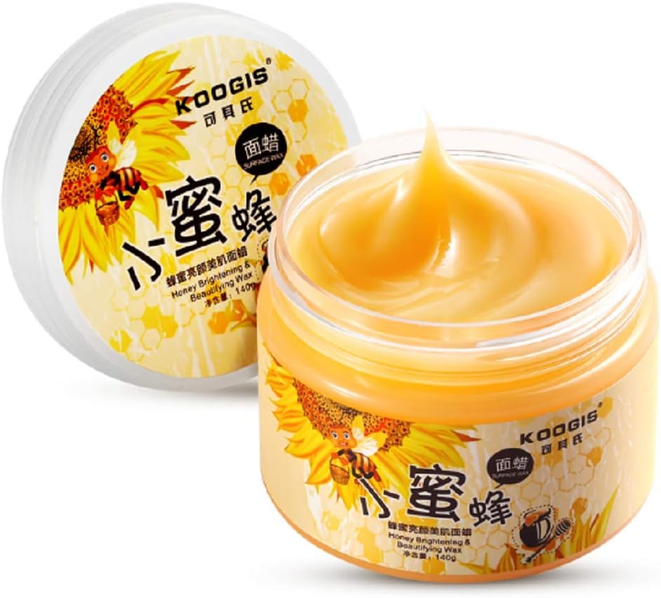 Honey Milk Face Wax Peel Off Mask ,Extract Moisturizing Blackheads Remover 140g