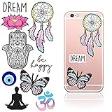 iDecoz DREAM Reusable Vinyl Decal Sticker Skin For ALL Cell Phones / Cases / iPhone 7 / 7 Plus / 6 / 6 Plus / 6S / 6S Plus / SE / 5S / 5C / 5 / S4 / S5 / S6 / S7 MacBook Laptop iPad Car Wall & More!