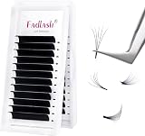 FADLASH Easy Fan Lashes DD Curl 0.05mm 13mm Russian Lashes 12 Rows
