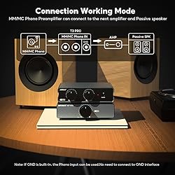 AIYIMA T3 PRO MM/MC Phono Preamp RIAA Equalization