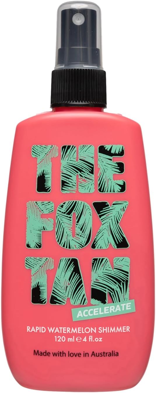 The Fox Tan Rapid Watermelon Shimmer 120 ml Natural Tanning Accelerator