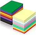 Amazon.com: 3000 Sheets Construction Paper Bulk 11.4 x 7.9 Inch Colored ...
