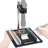 EZTOOLS 628 III Professional PCB Holder Heavy &amp; Solid 1.7kg with Hot Air Rework Bracket Helping Hands for Clamp Holding Circuit Board and SMD Reflow Soldering