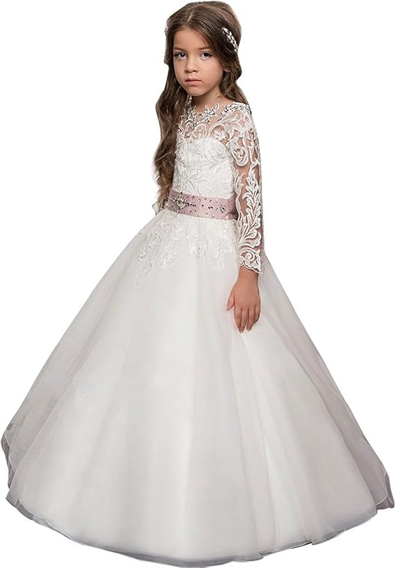 Vestidos De Encaje Para Primera Comunion Online Deals, UP TO 54% OFF |  lavalldelord.com