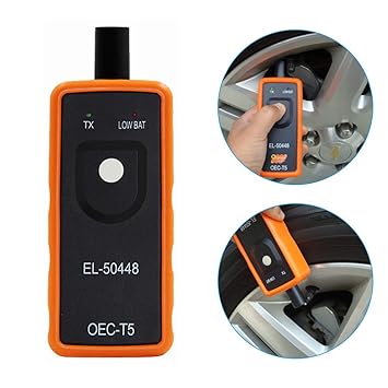AmyGline EL-50448 TPMS Reset Tool Fahrzeugreifen-Reifendrucksensor für GM Vehicle Automotive TPMS Aktivierungswerkzeug