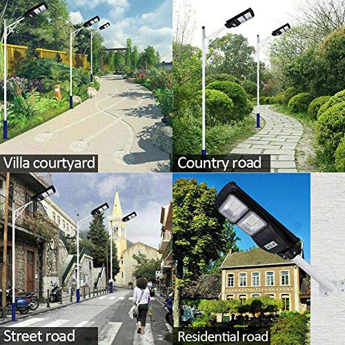 SZYOUMY Outdoor Solar Street Light,180LED Solar Light PIR Motion Sensor Remote Control Wall Lamp Solar Street Lights with Radar Sensor,Waterproof IP67 Dusk to Dawn Outdoor Street Area Road (90 watts) - Thumbnail 6