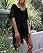 AUSELILY Women's Bathing Suit Cover up Beach Bikini Swimsuit Swimwear Crochet Dress