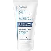 Ducray - Keracnyl Repair - Compensatory Cream - Acne-Prone Skin Using Drying Treatments - 50ml