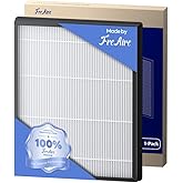 FreAire Genuine FreAire HAP607 Air Purifier Replacement Filter, 3-in-1 H13 True High-Efficiency Activated Carbon Filter, 1 Pack, White, Official, HAP607