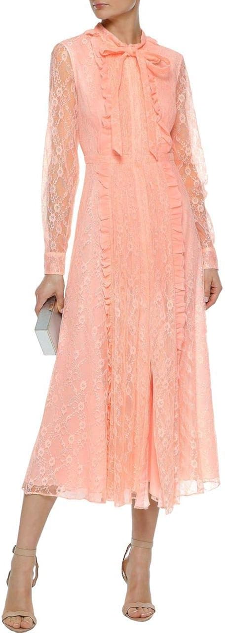 mikael aghal pink dress