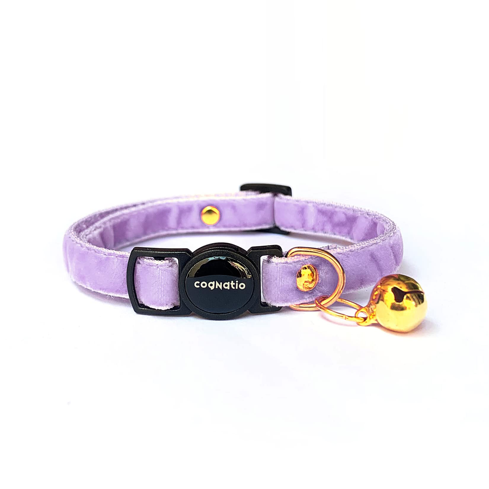 Cognatio Safety Quick Release Cat Collars,Double Velvet with Bell Available in a Range Colors,Perfect for Your Kitty 20-30 cm โ image 1