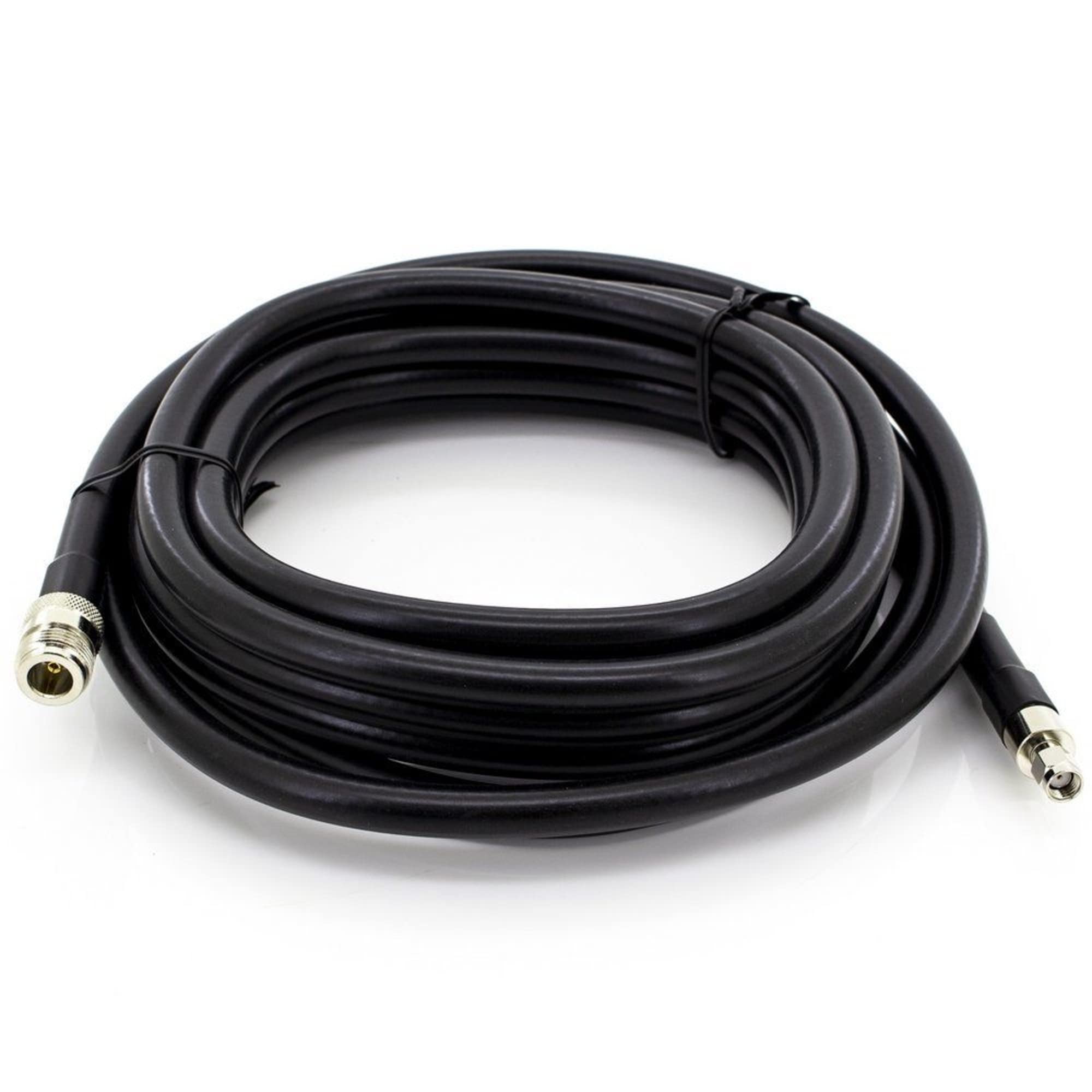 Coaxial LMR-400 Cable 2 m / 5 m / 3 m / 10 m N Female to RP-SMA Male for Helium Miners Sensecap Bobcat (10 m)