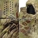 OutdoorMaster Airsoft Mask - Full Face Mask with Mesh Eye Protection (Mandrake)