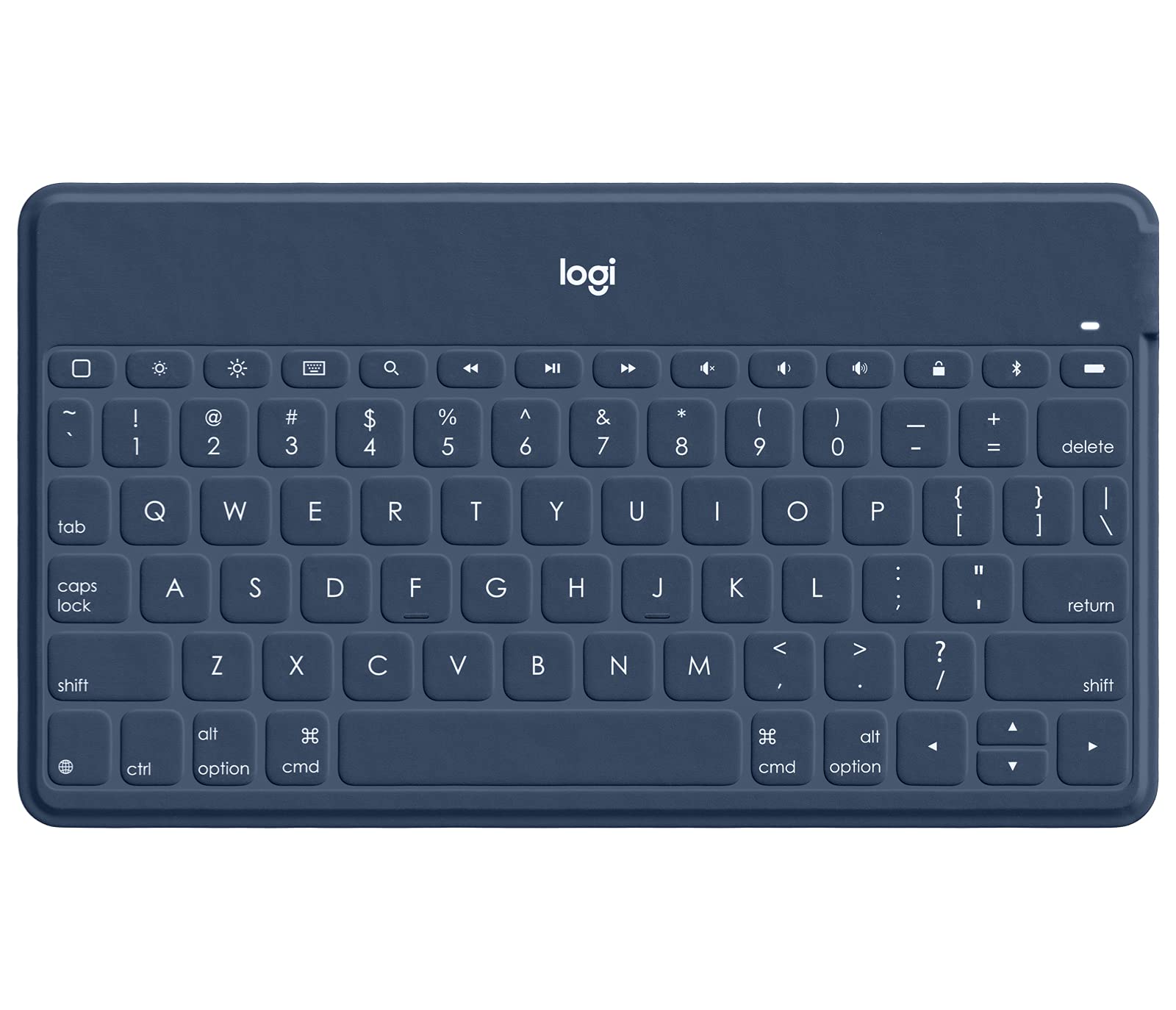 Logitech Keys-To-Go Wireless Bluetooth Keyboard For iPhone, iPad, Smartphone, Tablet, Windows, Apple TV, Ultra-Thin, Ultra-Light, Short-Cut Keys, QWERTZ German Layout - Pink