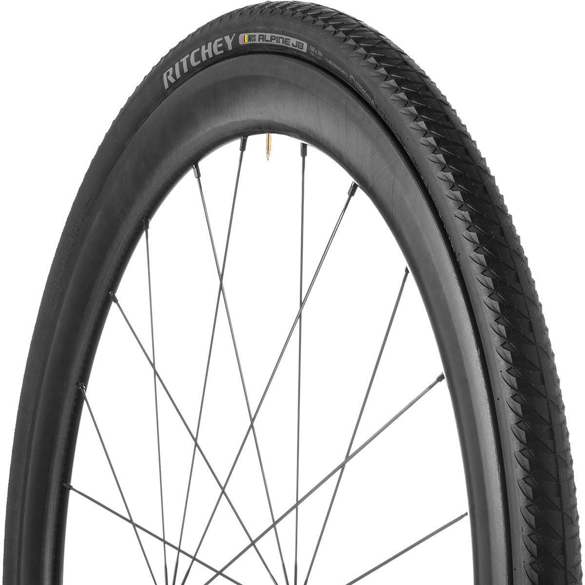 Ritchey WCS Alpine JB Folding Gravel Tyre: Black/Black 700x35c