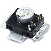 W10745655 Dryer Timer Replacement for Whirlpool Amana Dryer Parts,Clothes Dryer Timer Control Replacement -Replaces WPW10436308,W10857612