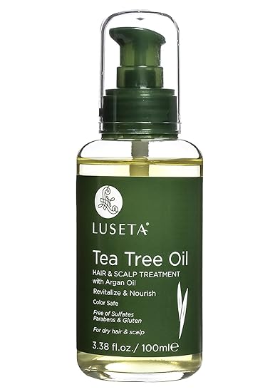 Amazon Com Luseta Tea Tree Oil Hair Scalp Treatment 3 38 Oz