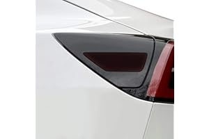 BOGAR TECH DESIGNS Side Markers Tint Kit Compatible with and Fits Tesla Model 3, Dark Smoke