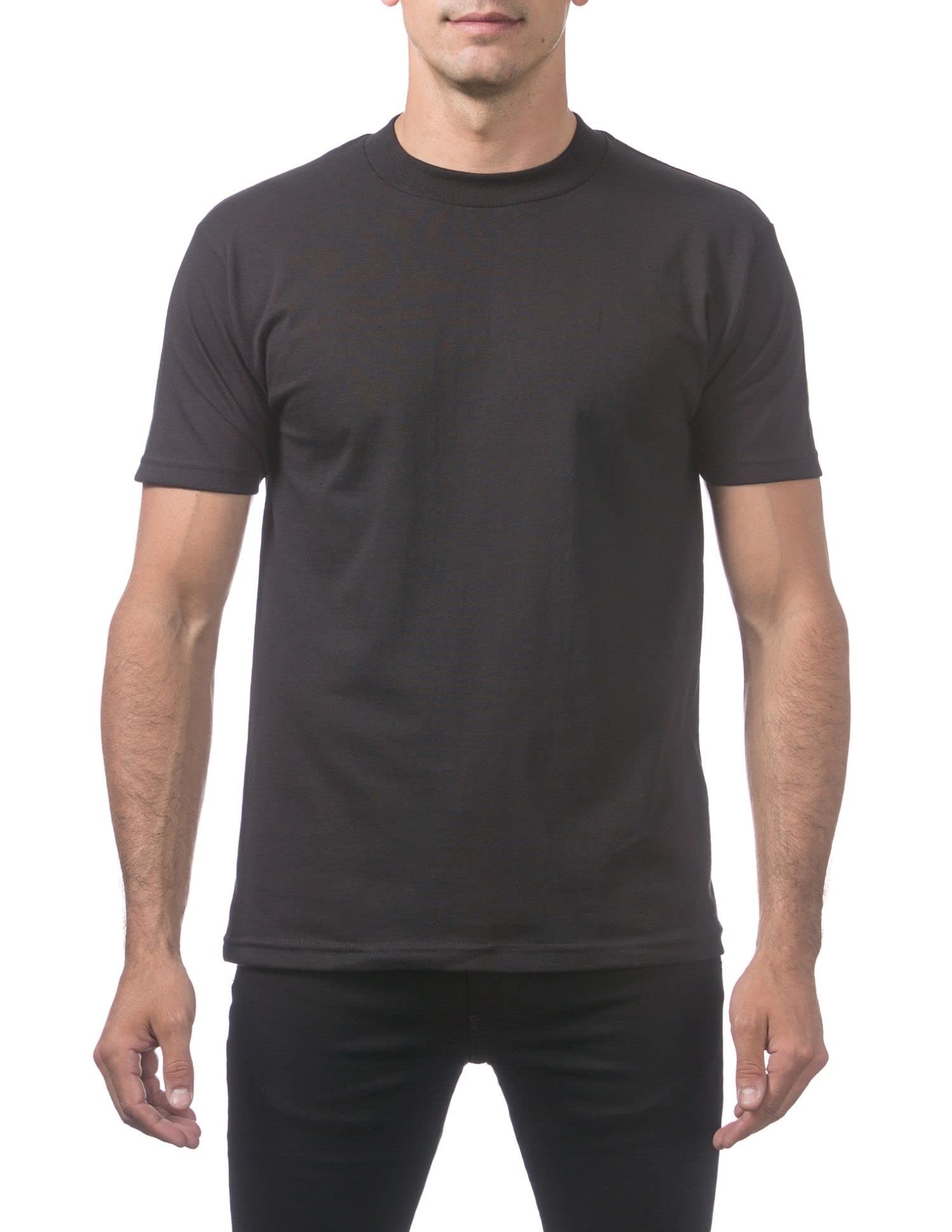 Photo 1 of Pro Club Men's Comfort Cotton Short Sleeve T-Shirt, Black, 2X-Large