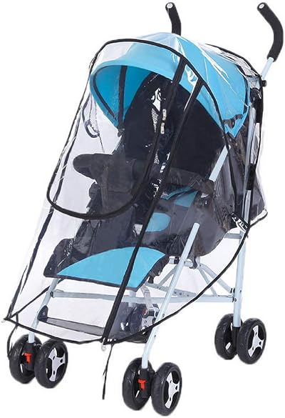 nuosen Universal Baby Stroller Rain Cover for Pushchair Pram 86x55cm