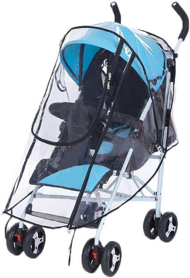 nuosen Universal Baby Stroller Rain Cover for Pushchair Pram 86x55cm