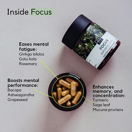 Mua PALO FOCUS Brain Booster Natural Supplement Nootropic for Memory ...