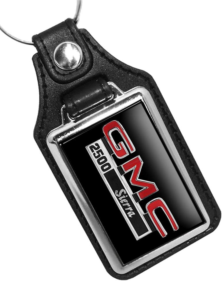Brotherhood 1971-1972 GMC 2500 Sierra Emblem Design Keychain Key Holder Key Ring for Men Heavy Duty Car Keyring for Men and Women