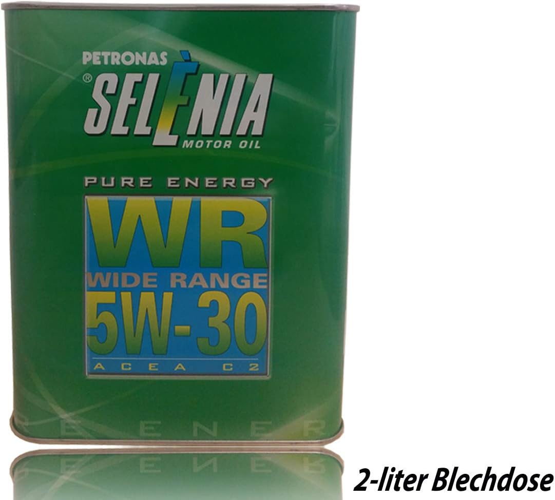 1 *2 LT LUBRICATING OIL PETRONAS SELENIA PURE ENERGY WR WIDE RANGE 1L 5W30 ACEA C2