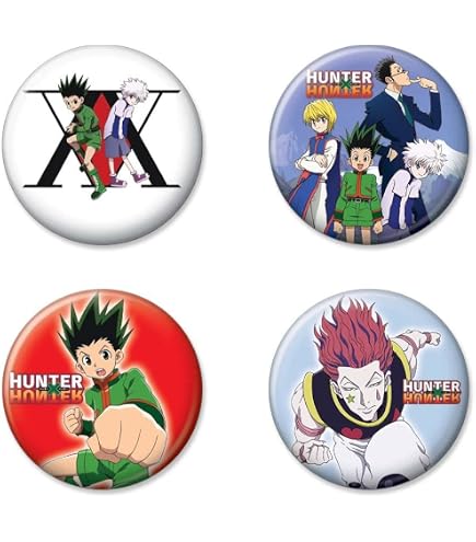 Amazon.com: HXH Killua 99 Brooch Pins - Anime HXH Hisoka Kurapika