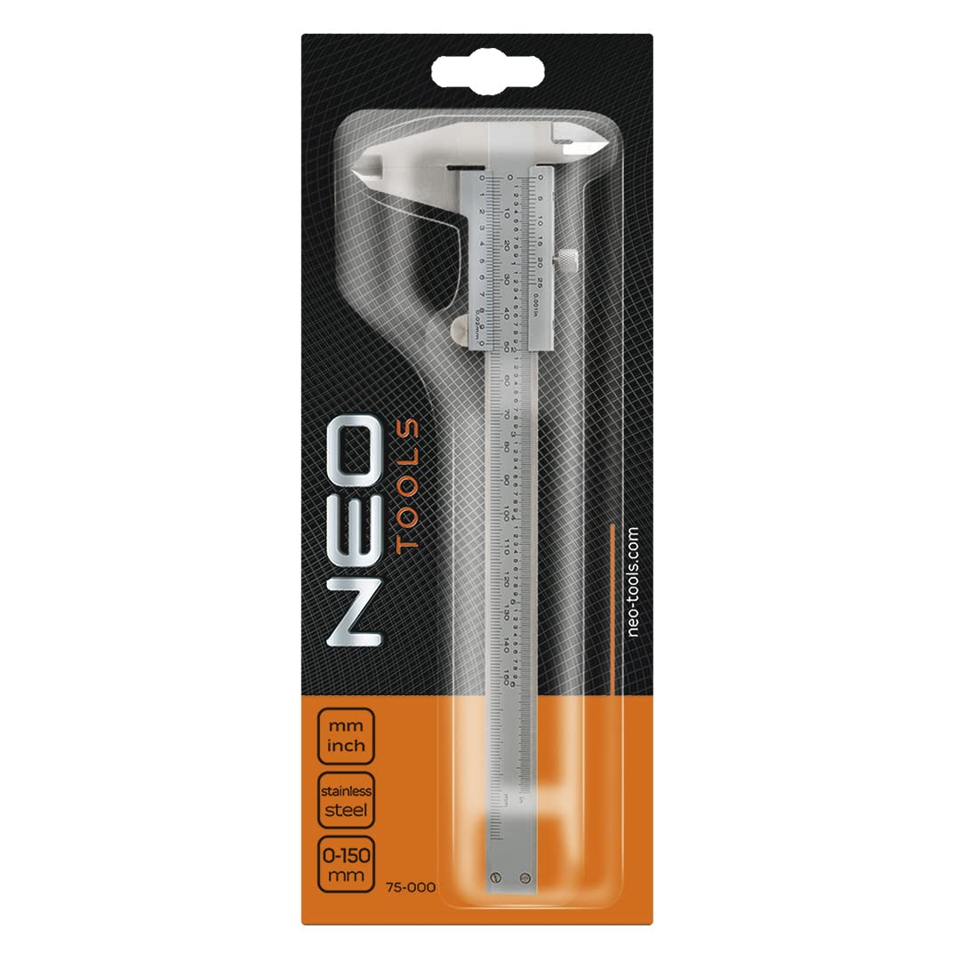 NEO 75-000 150 mm Stainless Steel Vernier Calliper