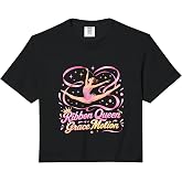 Elegant Leap Gymnastics Grace Motion Comfort Colors Crop Top