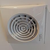Envirovent SIL100T "Silent" Bathroom Extractor Fan - for 4" 100mm