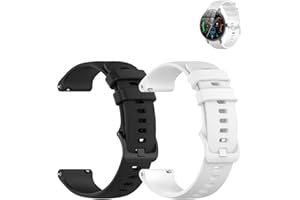 WUNIAK Compatible for KIBFLE DR03 Smart Watch，Replacement New Soft Sport Silicone Waterproof Strap Wristbands for KIBFLE DR03